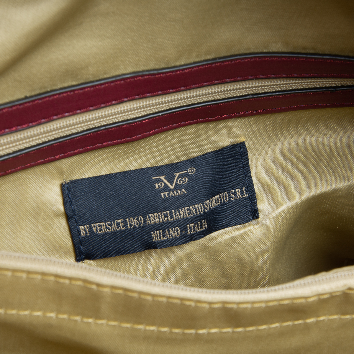 V 1969 Italia Borsa da donna Bordeaux LISA