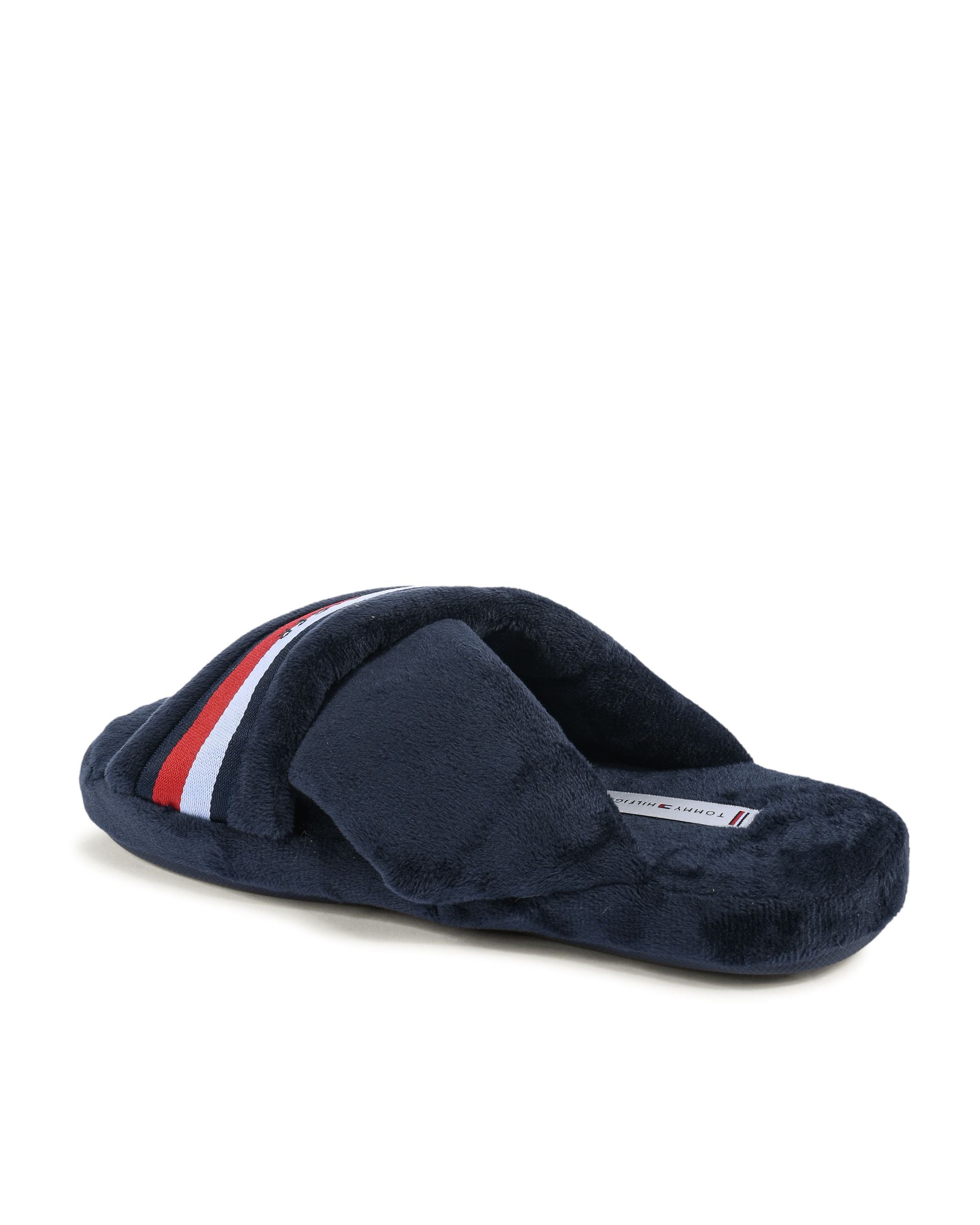 Tommy Hilfiger Pantofole da donna blu FW0FW06587DW5