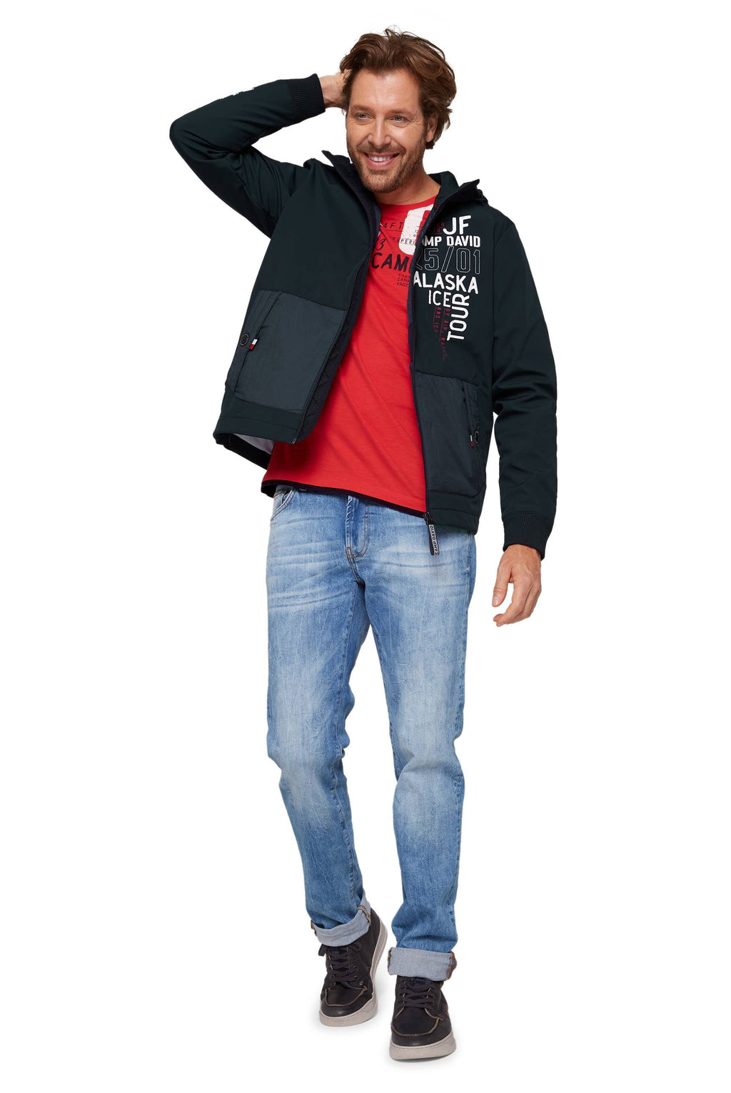 Giacca softshell da uomo Camp David