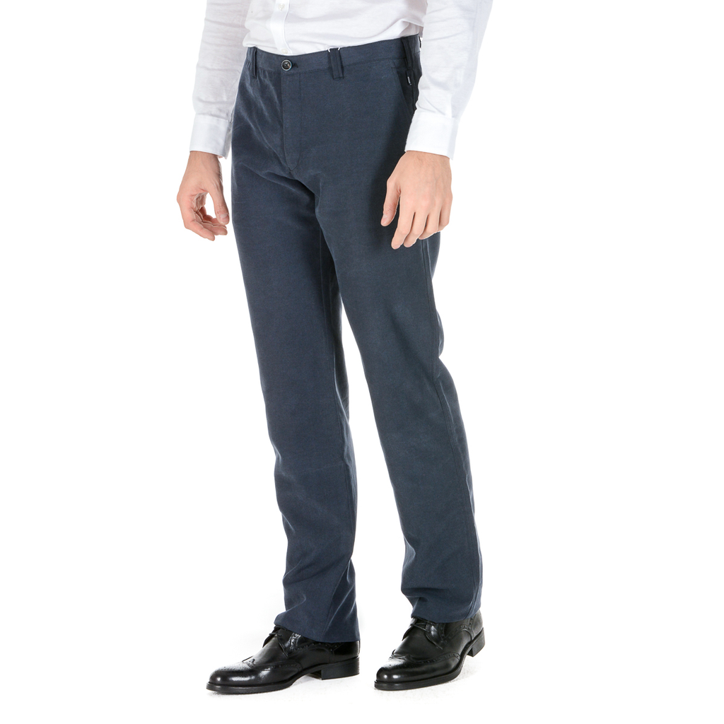 Pantaloni Armani Collezioni Uomo Blu Scuro