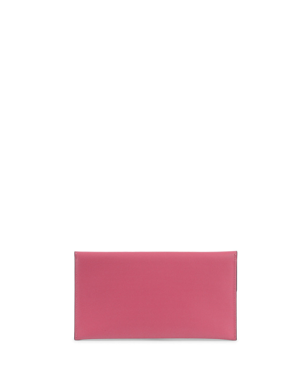 Pochette in pelle fucsia