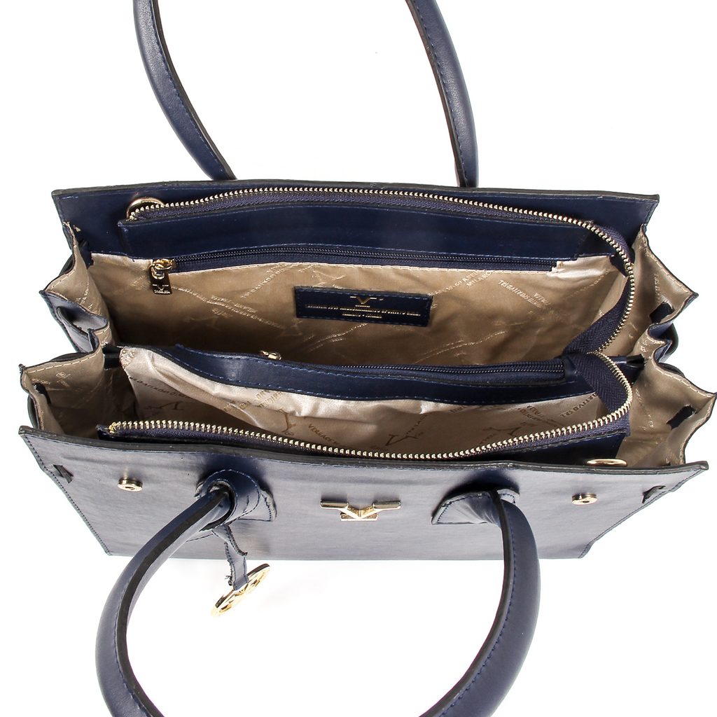V 1969 Italia Borsa da donna blu CLELIA