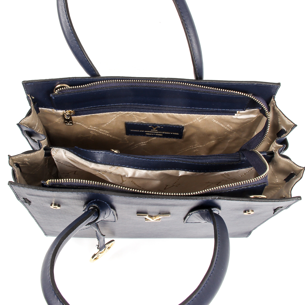 V 1969 Italia Borsa da donna blu CLELIA