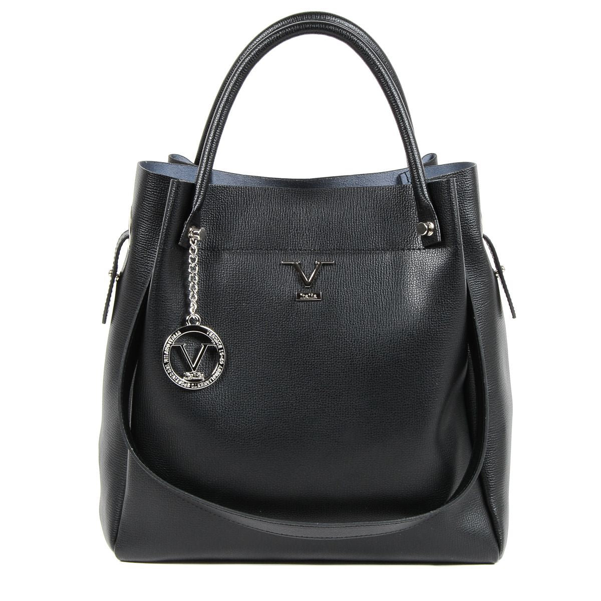 V 1969 Italia Borsa da donna nera TATIANA