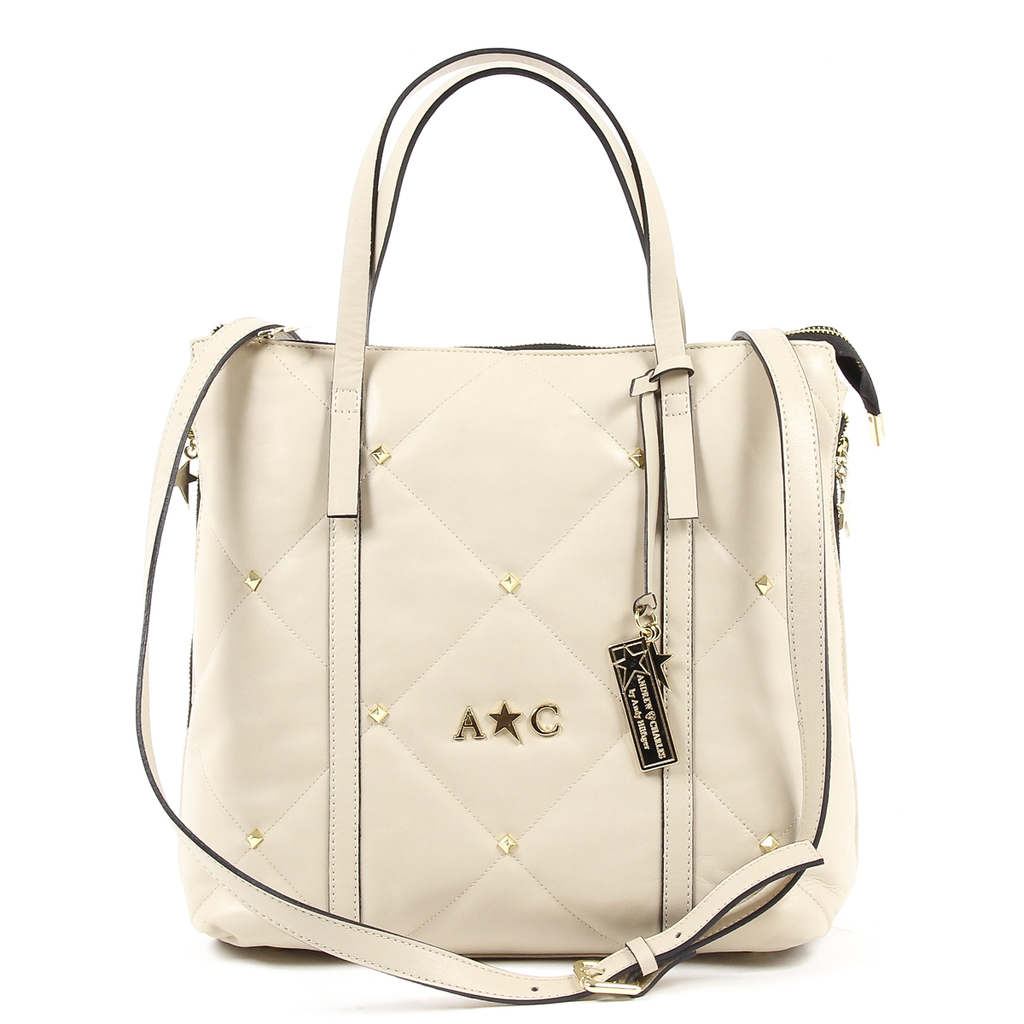 Borsa a mano da donna Andrew Charles Beige YAZMIN