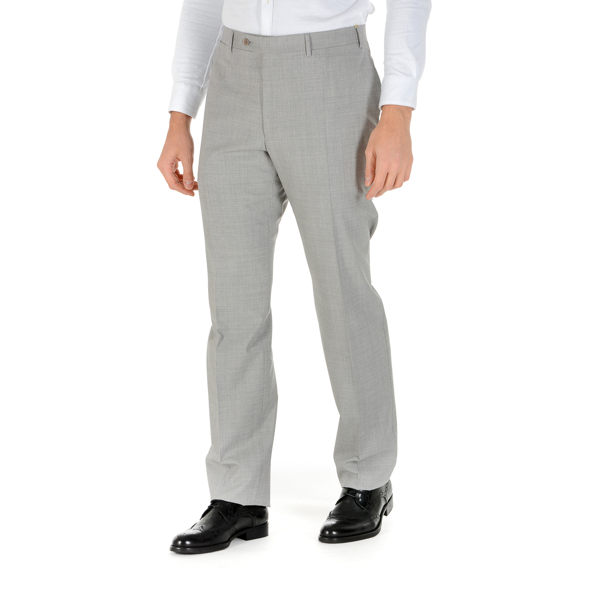 Pantaloni da uomo Canali grigi