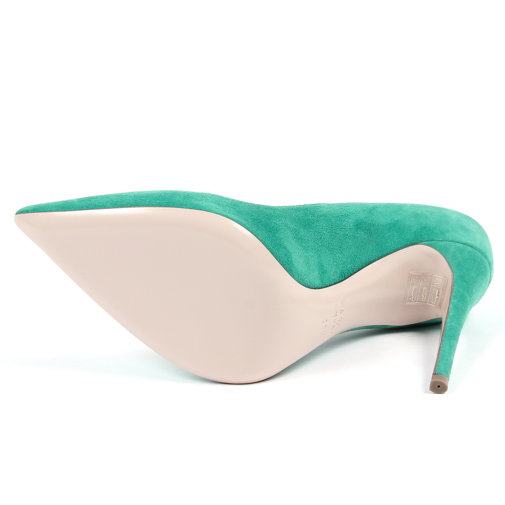 Andrew Charles By Andy Hilfiger Scarpe da donna con tacco verde AUSTIN