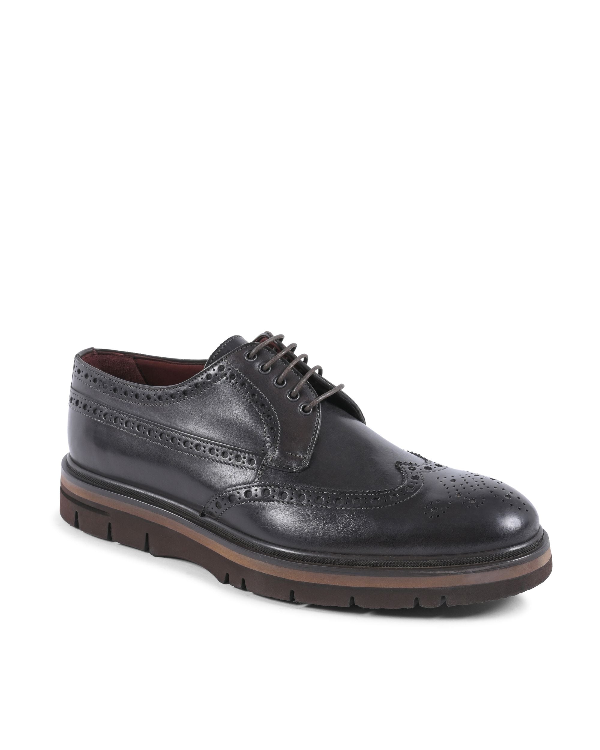 Scarpe Brogue da Uomo Dee Ocleppo EB138 VITELLO T MORO