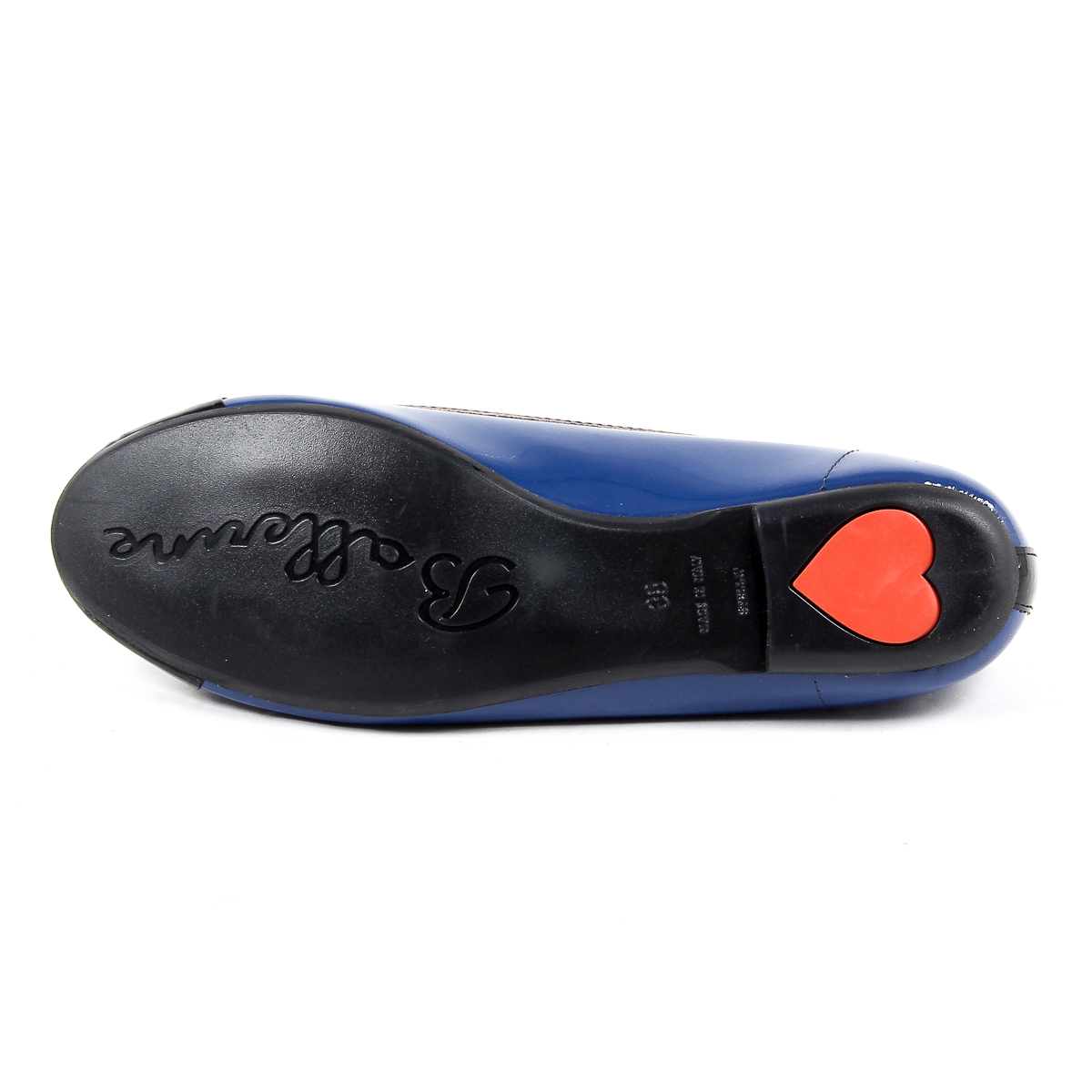 V 1969 Italia Womens Ballerina Blue GEMMA