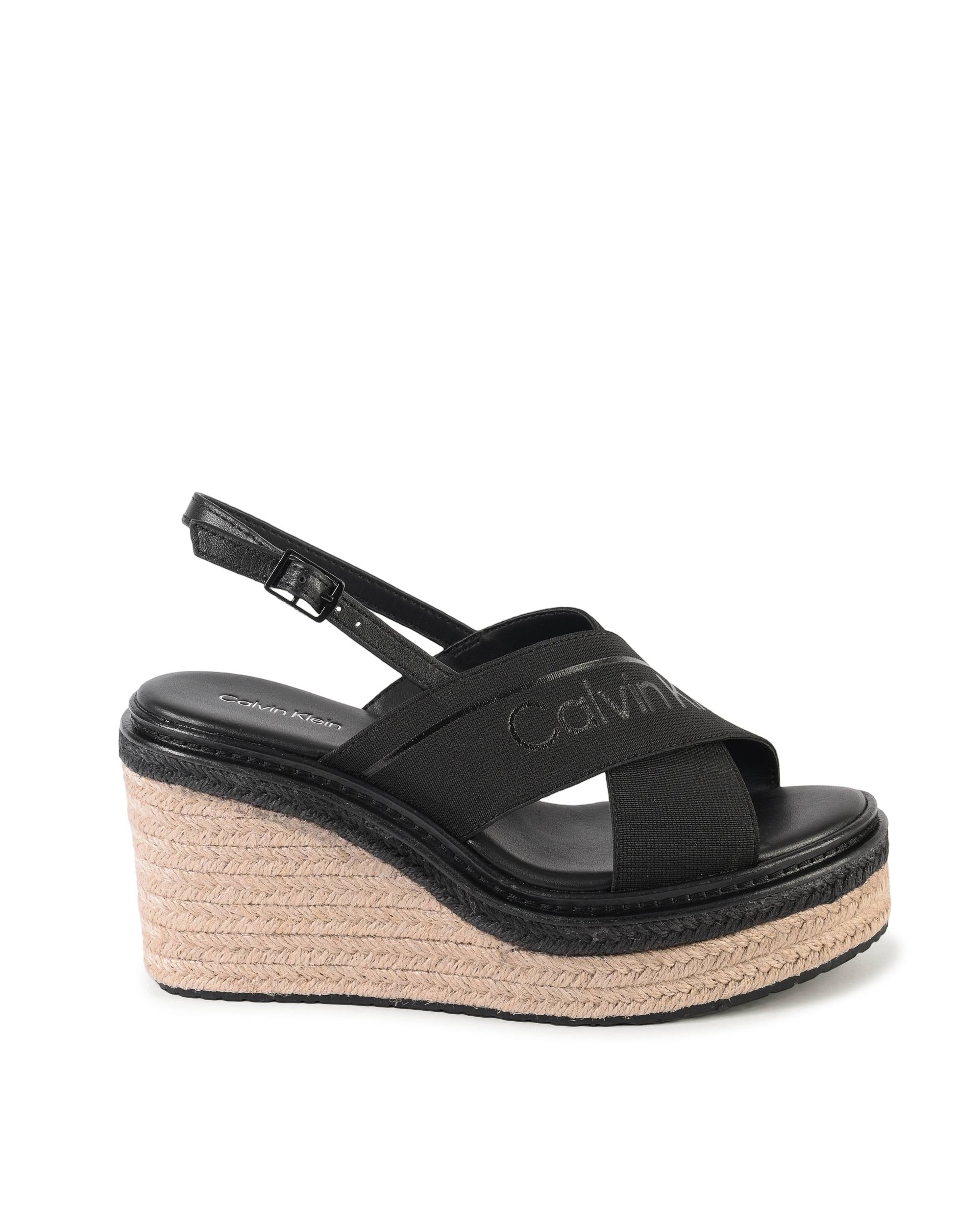 Calvin Klein Sandalo da donna nero HW0HW01965BEH