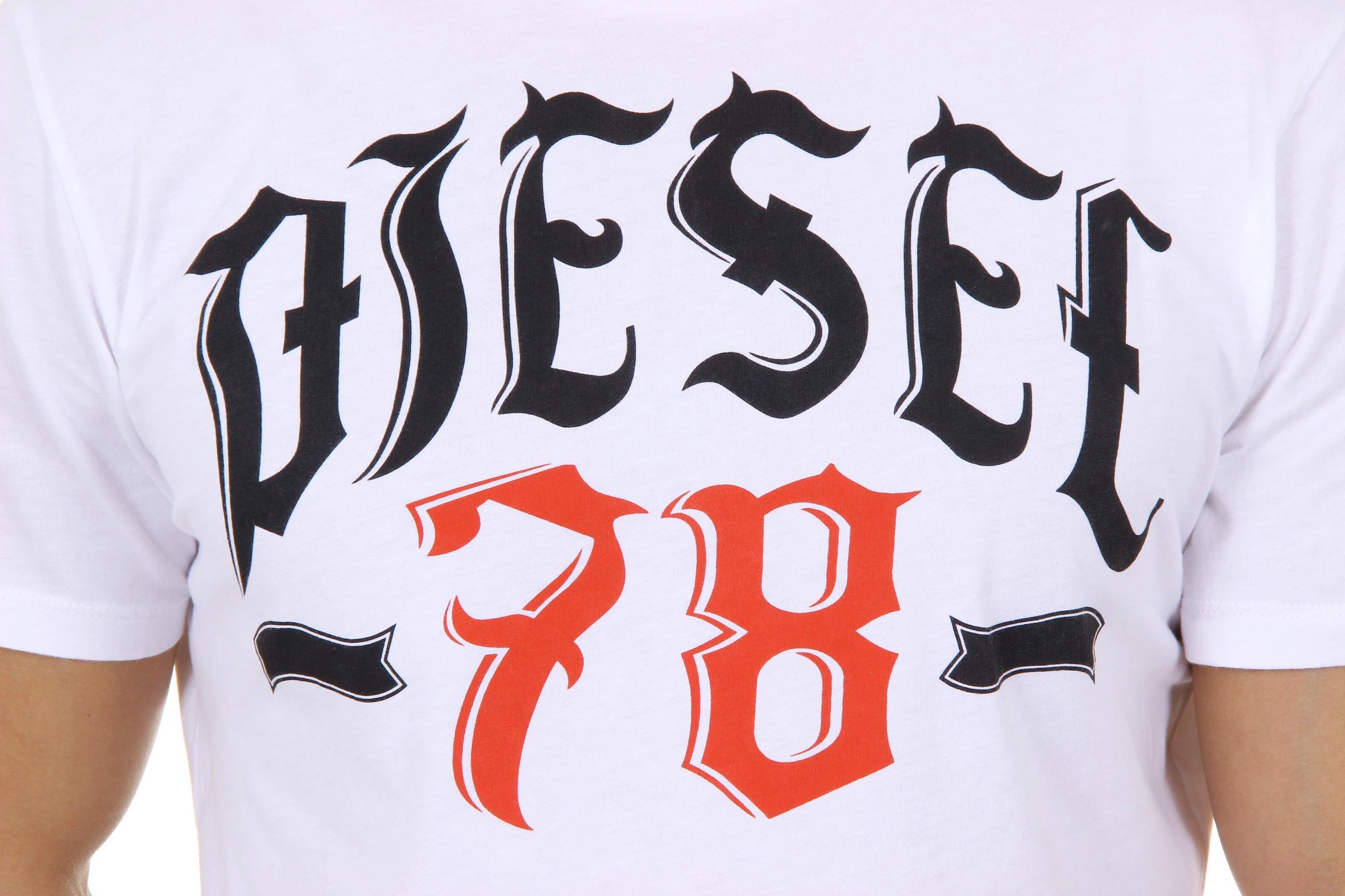 T-shirt uomo Diesel T-LONAD 00SDG2 0091B 100