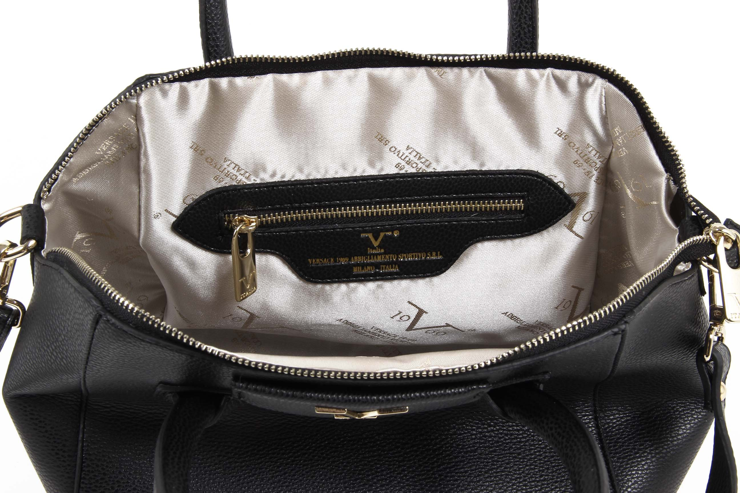 V 1969 Italia Borsa da donna VE01 NERO