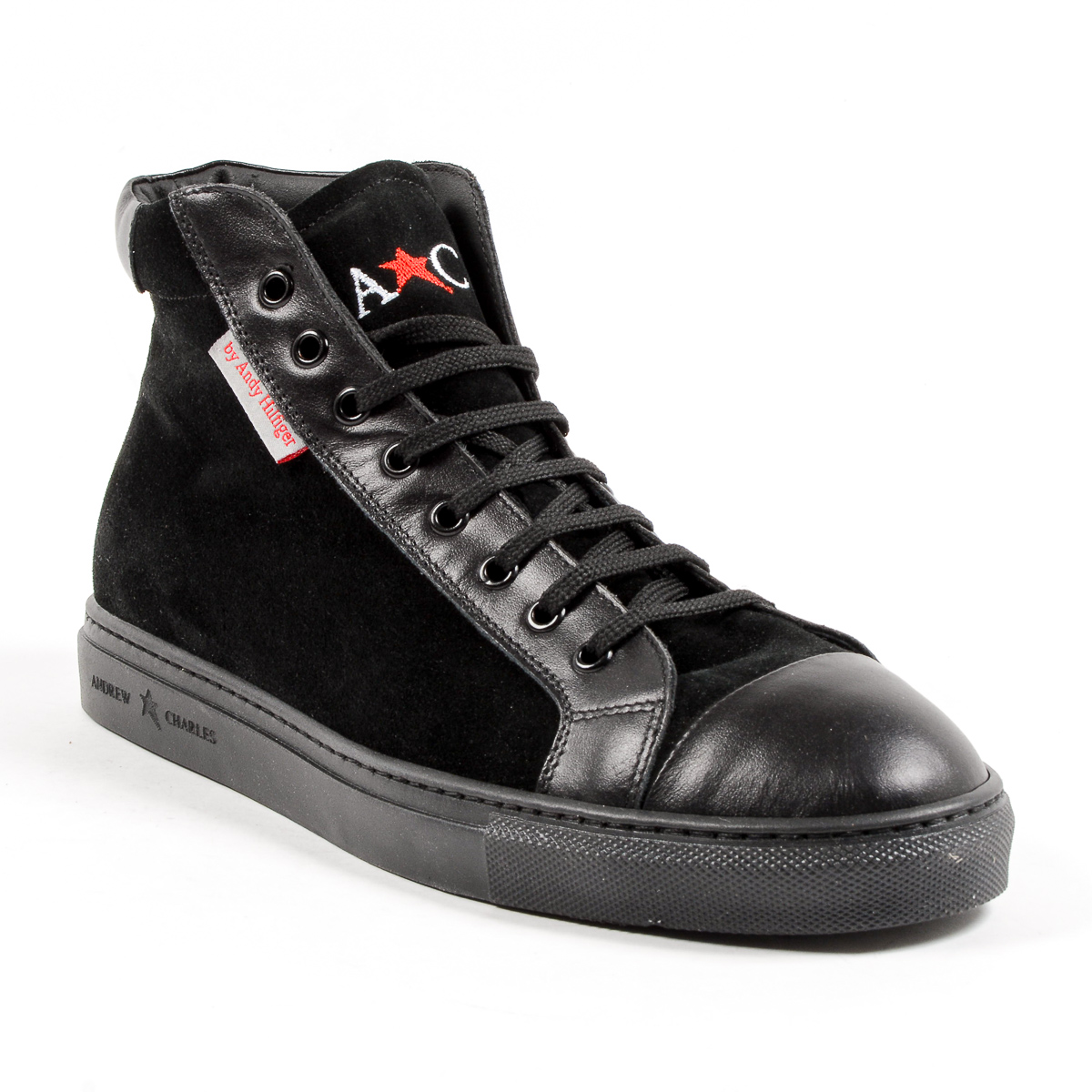 Andrew Charles Sneaker da uomo nere TED