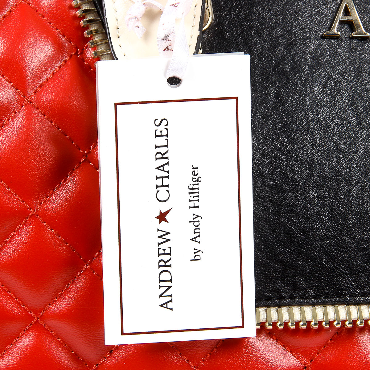 Borsa a mano da donna Andrew Charles rossa DALYA