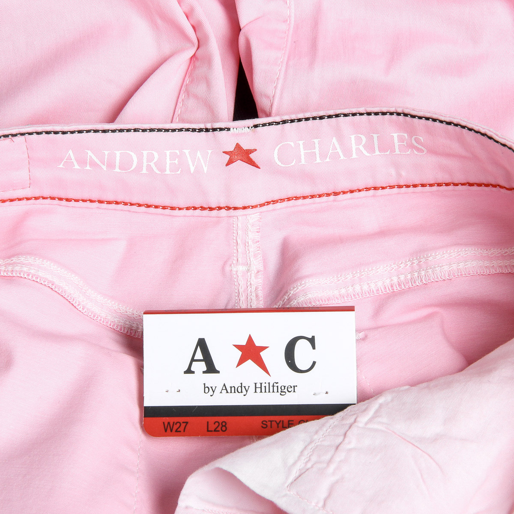 Pantaloni da donna Andrew Charles rosa CLAIRE