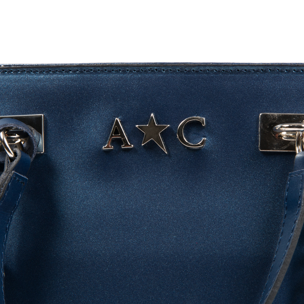Borsa a mano da donna Andrew Charles Blu KEY