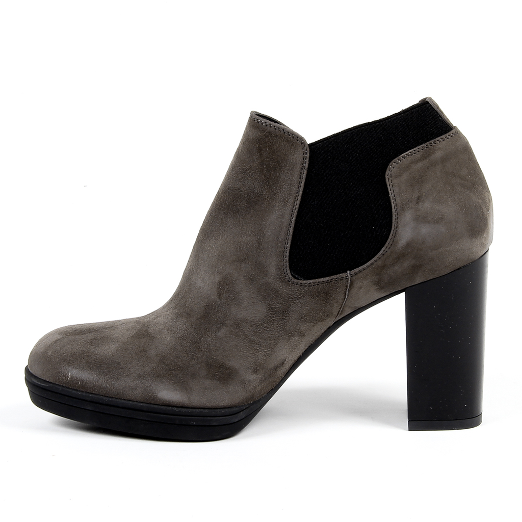 V 1969 Italia Stivaletto con tacco da donna color talpa GRACY