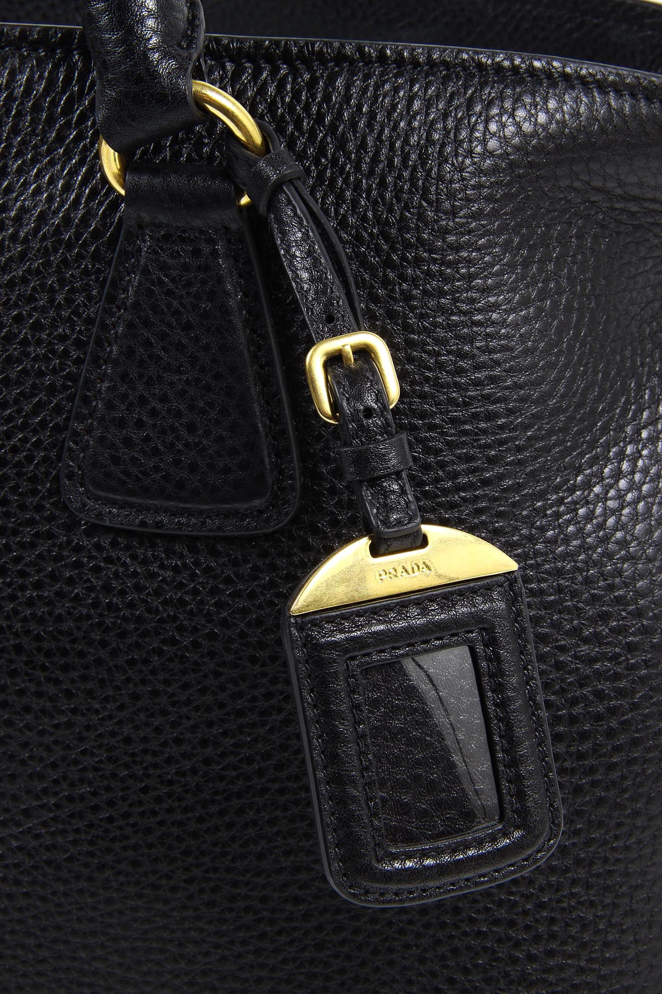 Borsa shopping Prada BN2794 Nero Vitello Daino