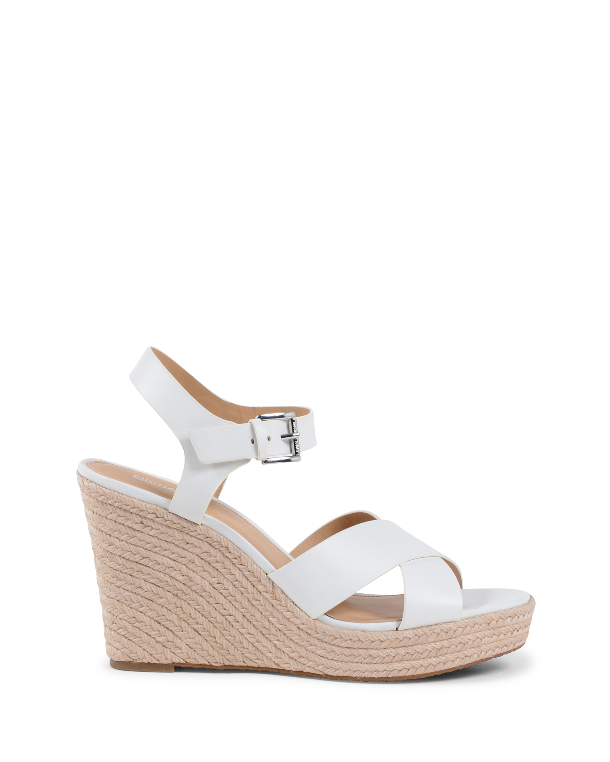 Sandalo con zeppa bianco da donna Michael Kors KADY