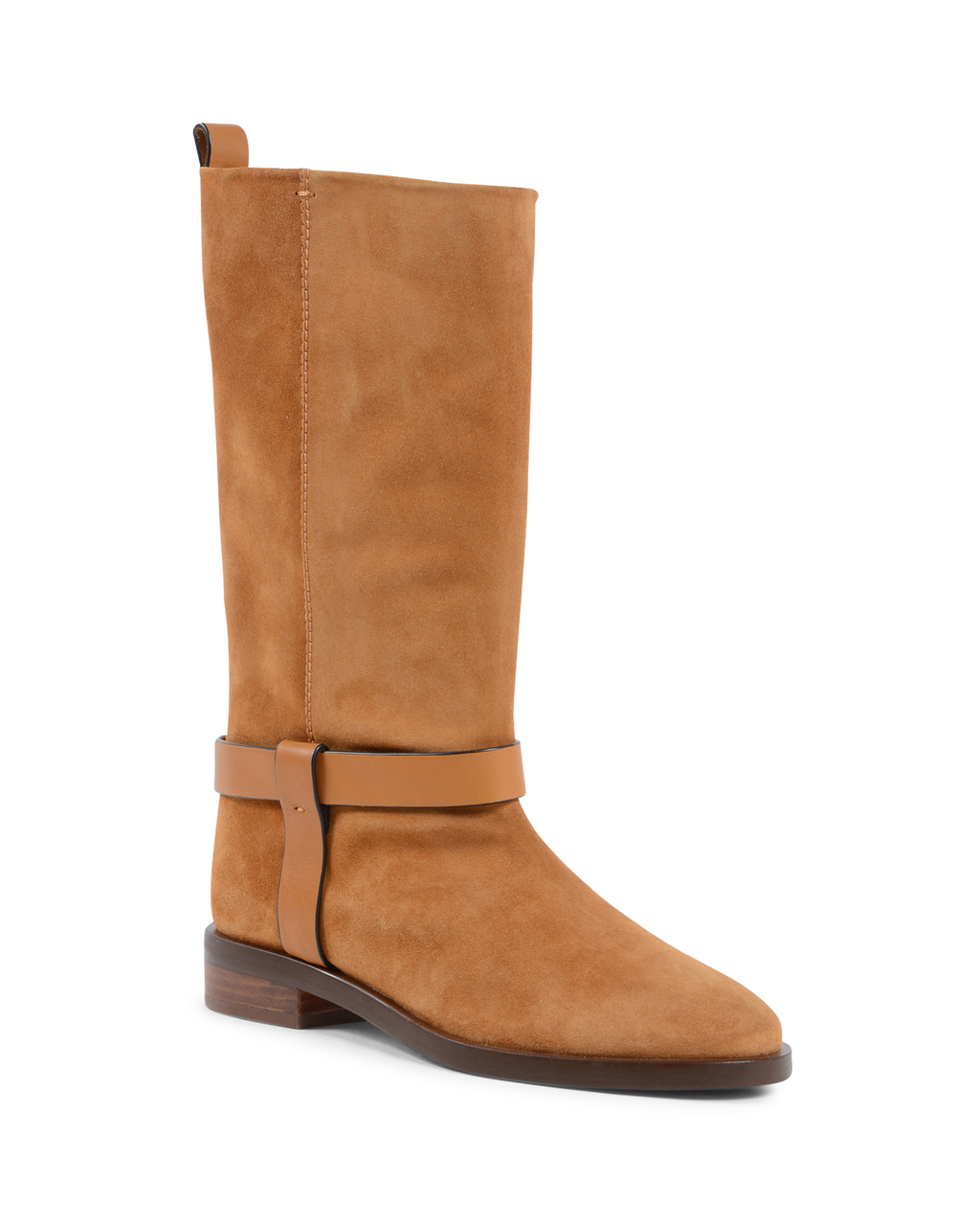 Stuart Weitzman Stivali corti da donna color cuoio CASEY