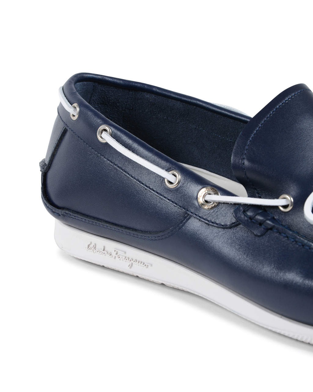 Mocassino Uomo Salvatore Ferragamo Blu Navy CARAIBI