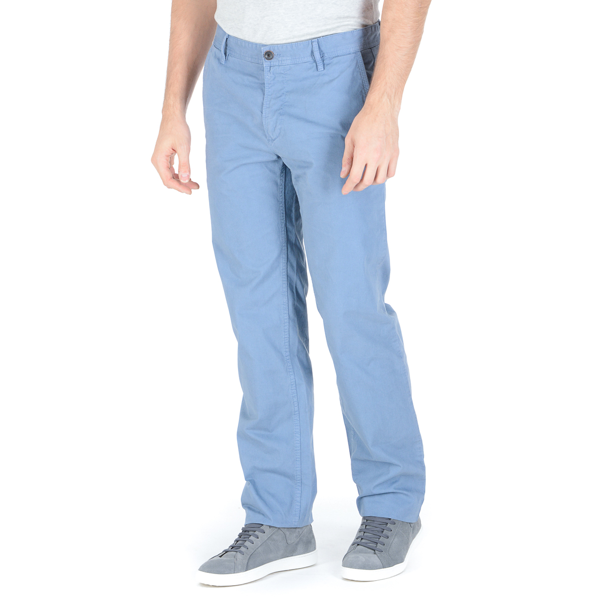 Pantaloni da uomo Hugo Boss Azzurro SCHINO