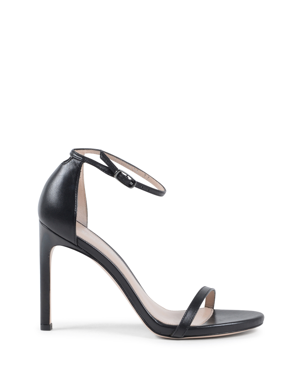 Sandalo con cinturino alla caviglia da donna Stuart Weitzman, nero NUDISTSONG