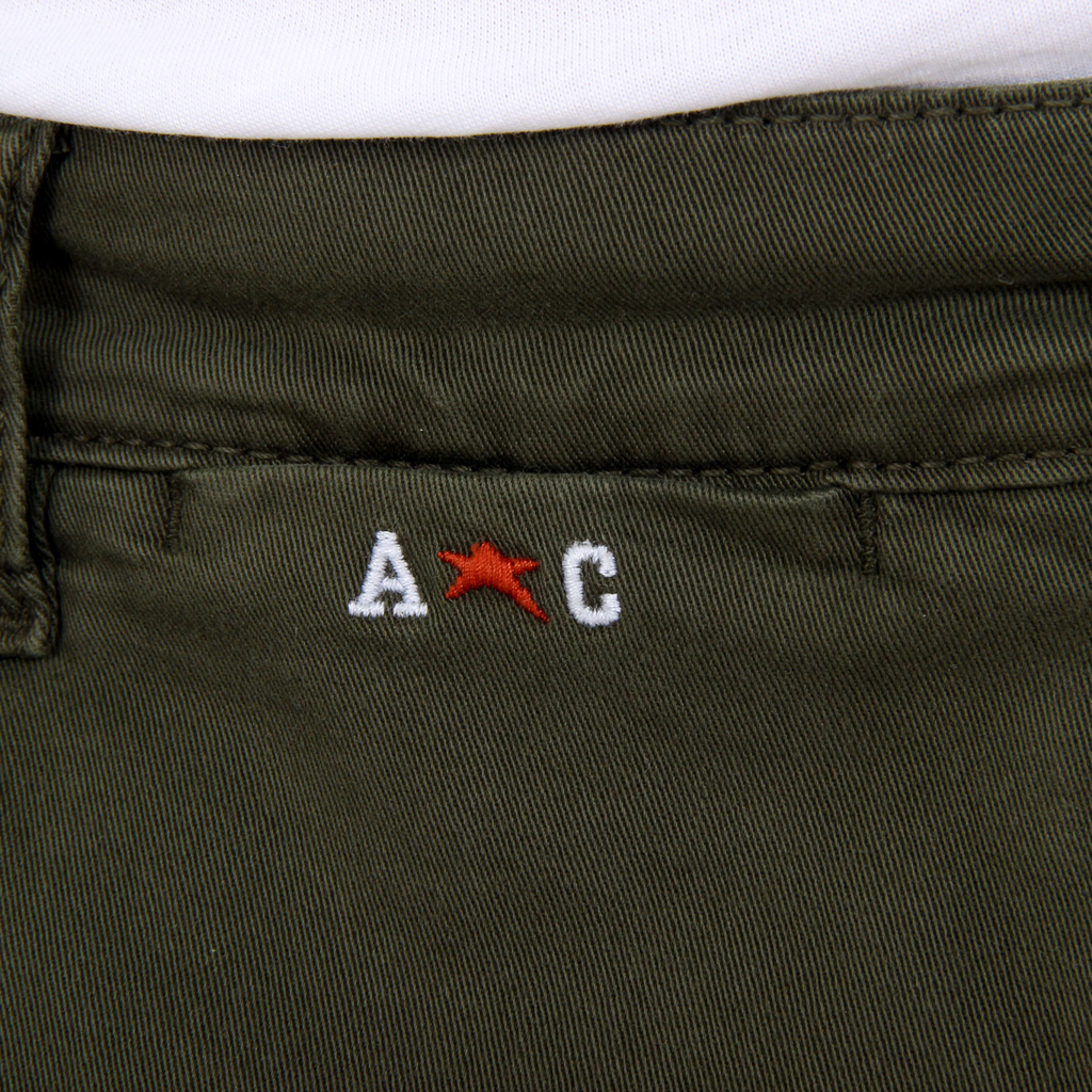 Pantaloni da uomo Andrew Charles verdi AMARA