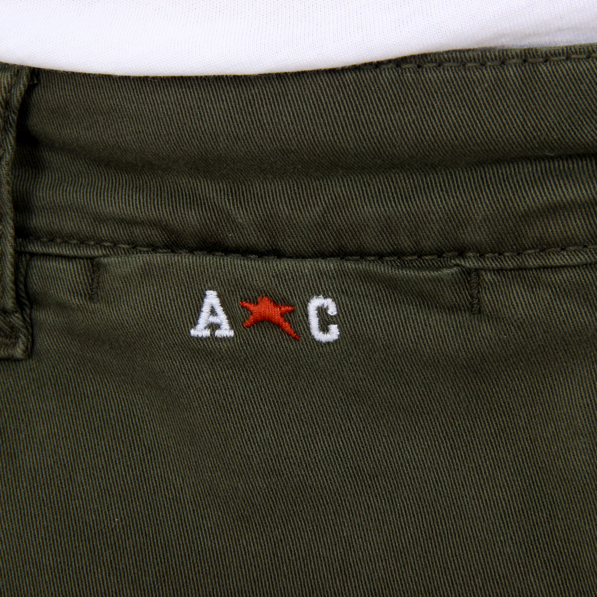 Pantaloni da uomo Andrew Charles verdi AMARA
