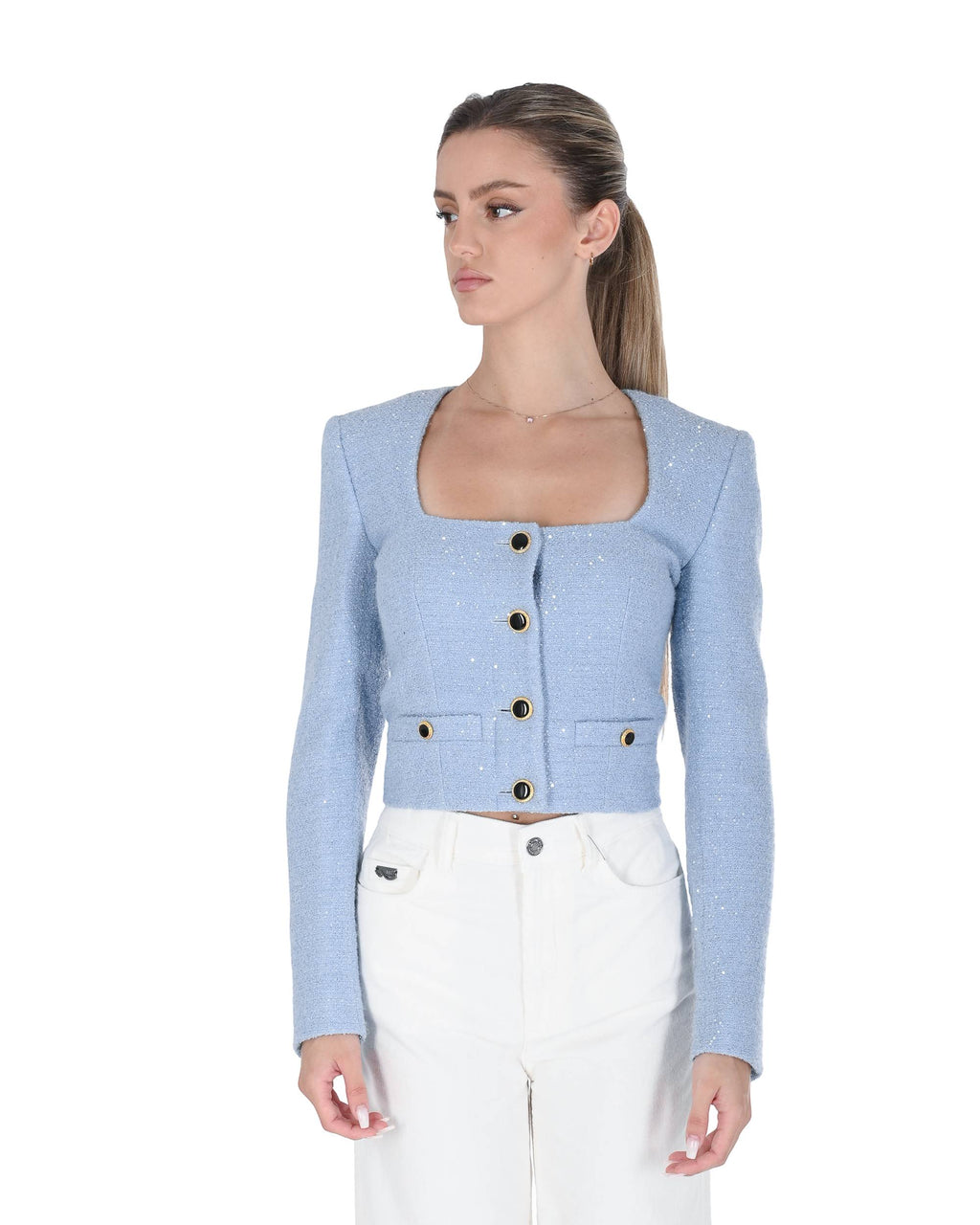 Giacca da donna Alessandra Rich FABX3839F4382 1871 502