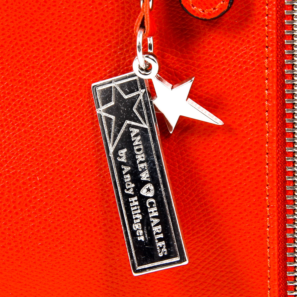 Borsa a mano da donna Andrew Charles rossa ETHEL
