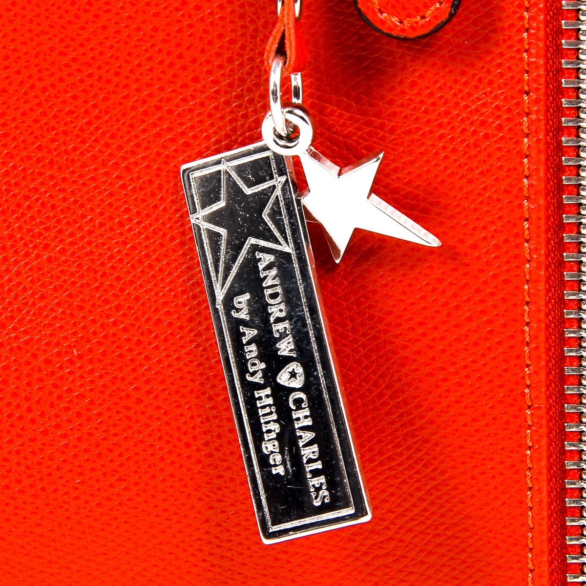 Borsa a mano da donna Andrew Charles rossa ETHEL