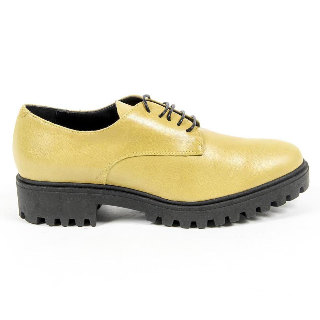 Scarpa stringata da donna V 1969 Italia C01 VITELLO GIALLO