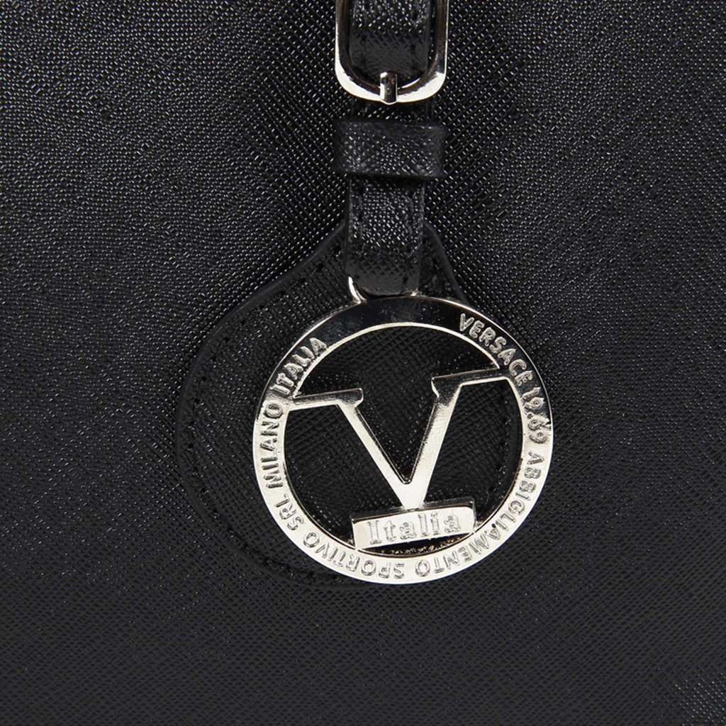 V 1969 Italia Borsa da donna nera RENTA