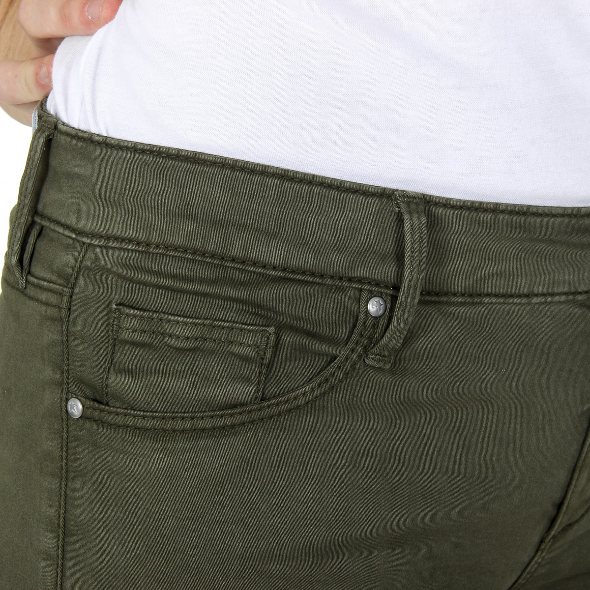 Pantaloni da donna Andrew Charles verdi CLAIRE