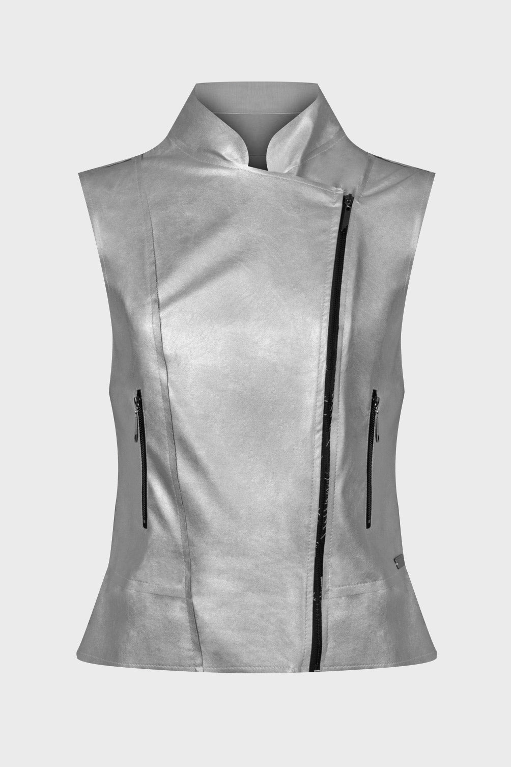19V69 Italia Giacca da donna argento PARADISE SILVER VEST
