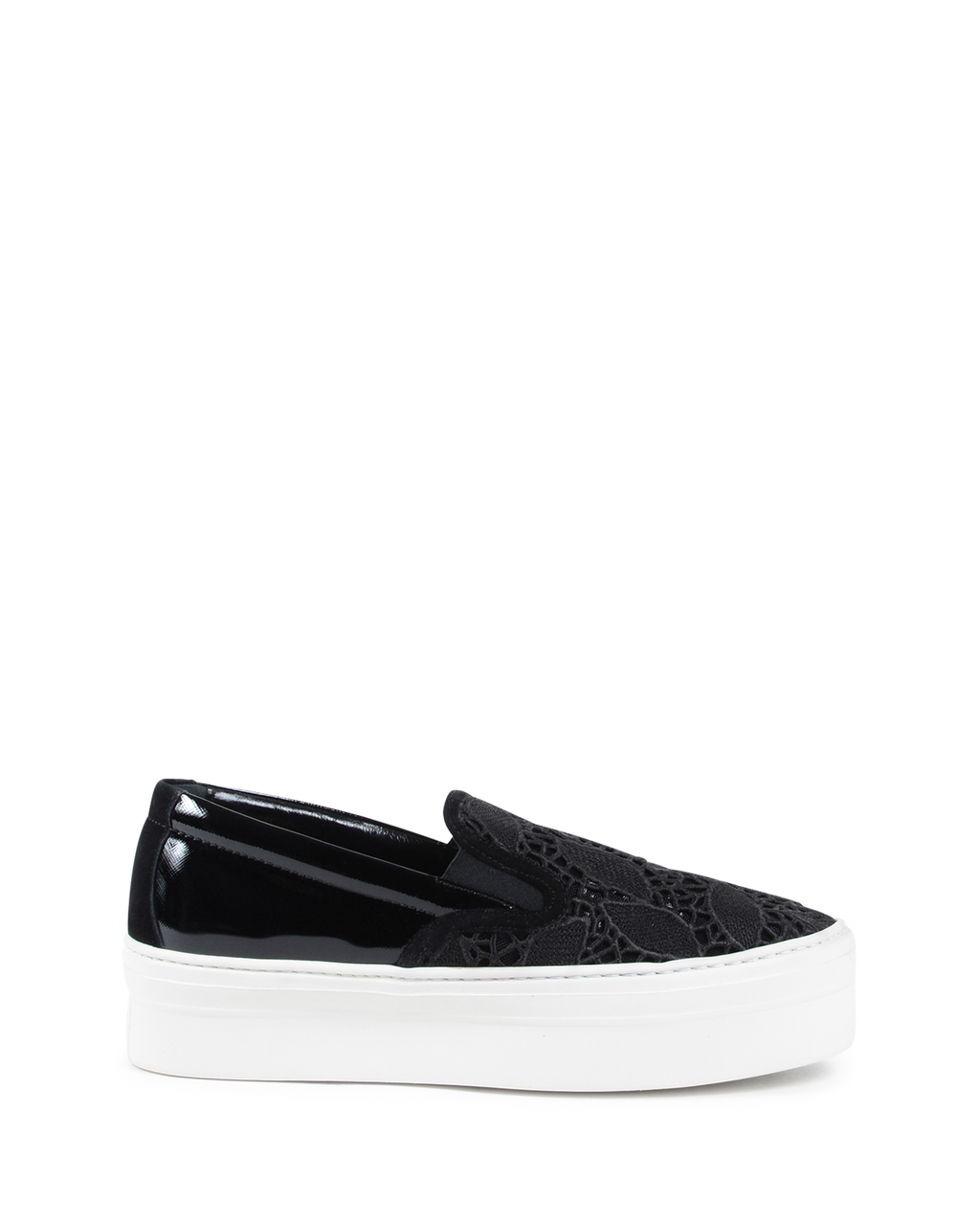 Salvatore Ferragamo Donna Slip On Sneaker Nero PACAU LACE