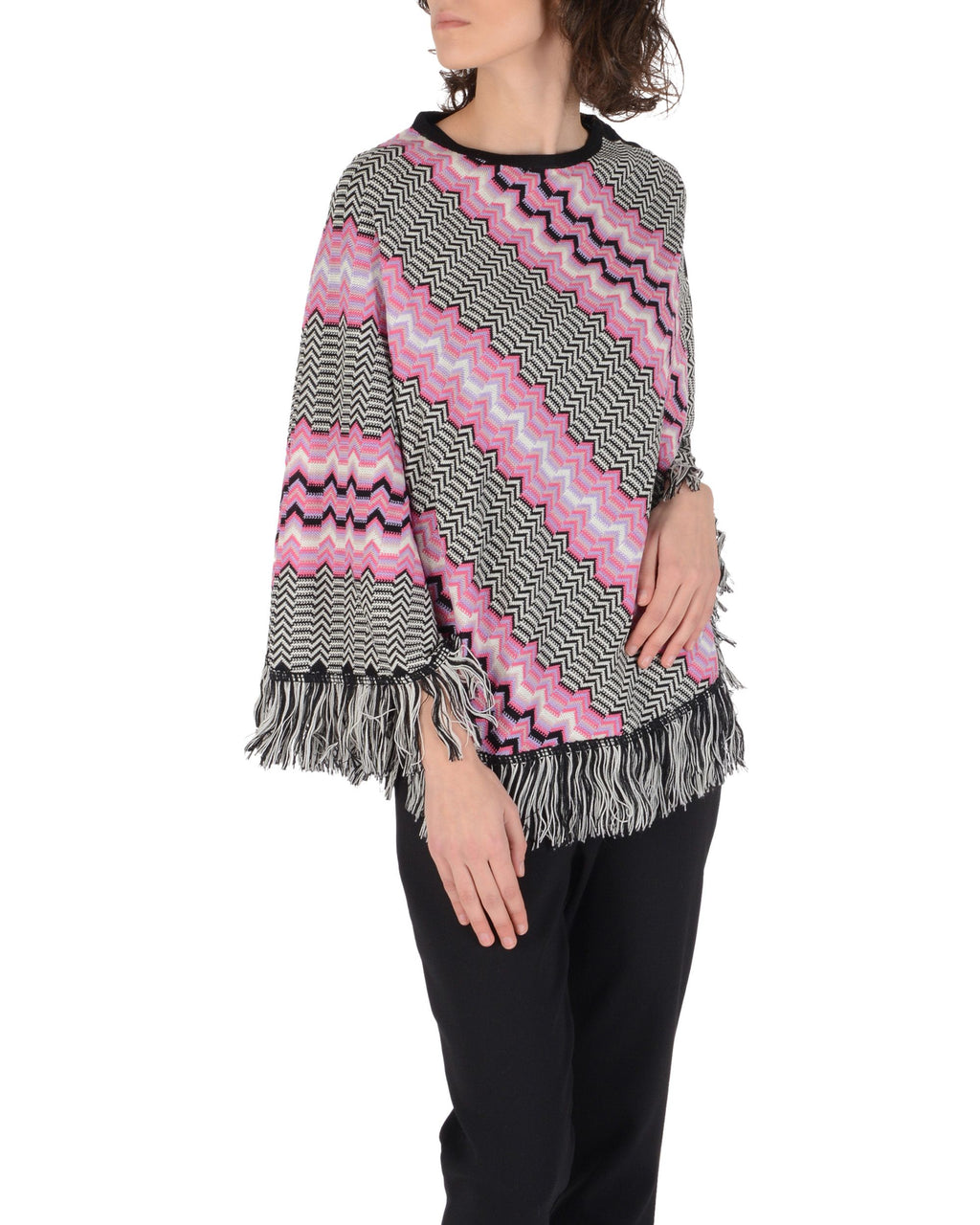 Missoni Donna Poncho Multicolore PO1FWOD63260002