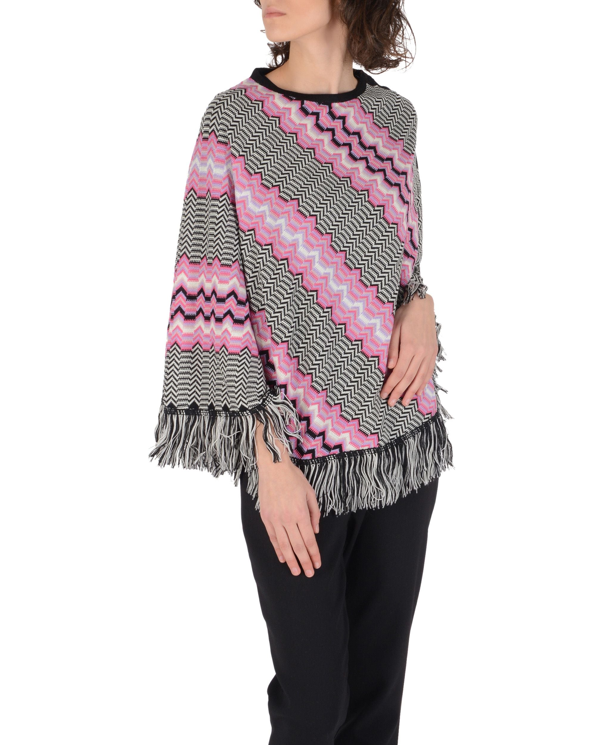 Missoni Donna Poncho Multicolore PO1FWOD63260002