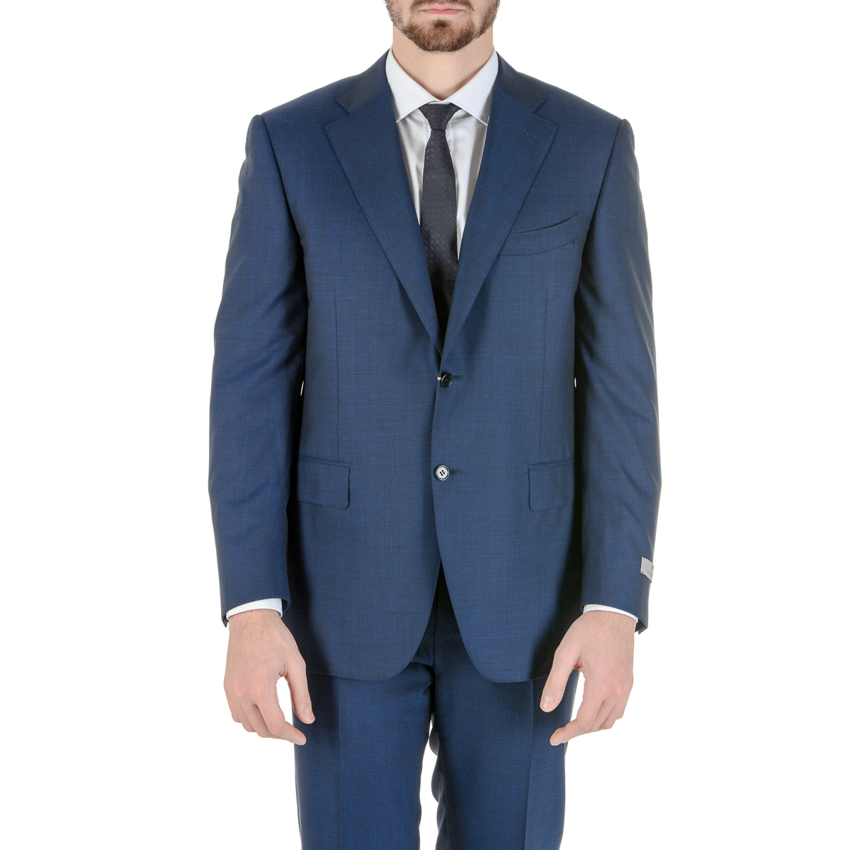 Abito da uomo Canali maniche lunghe blu