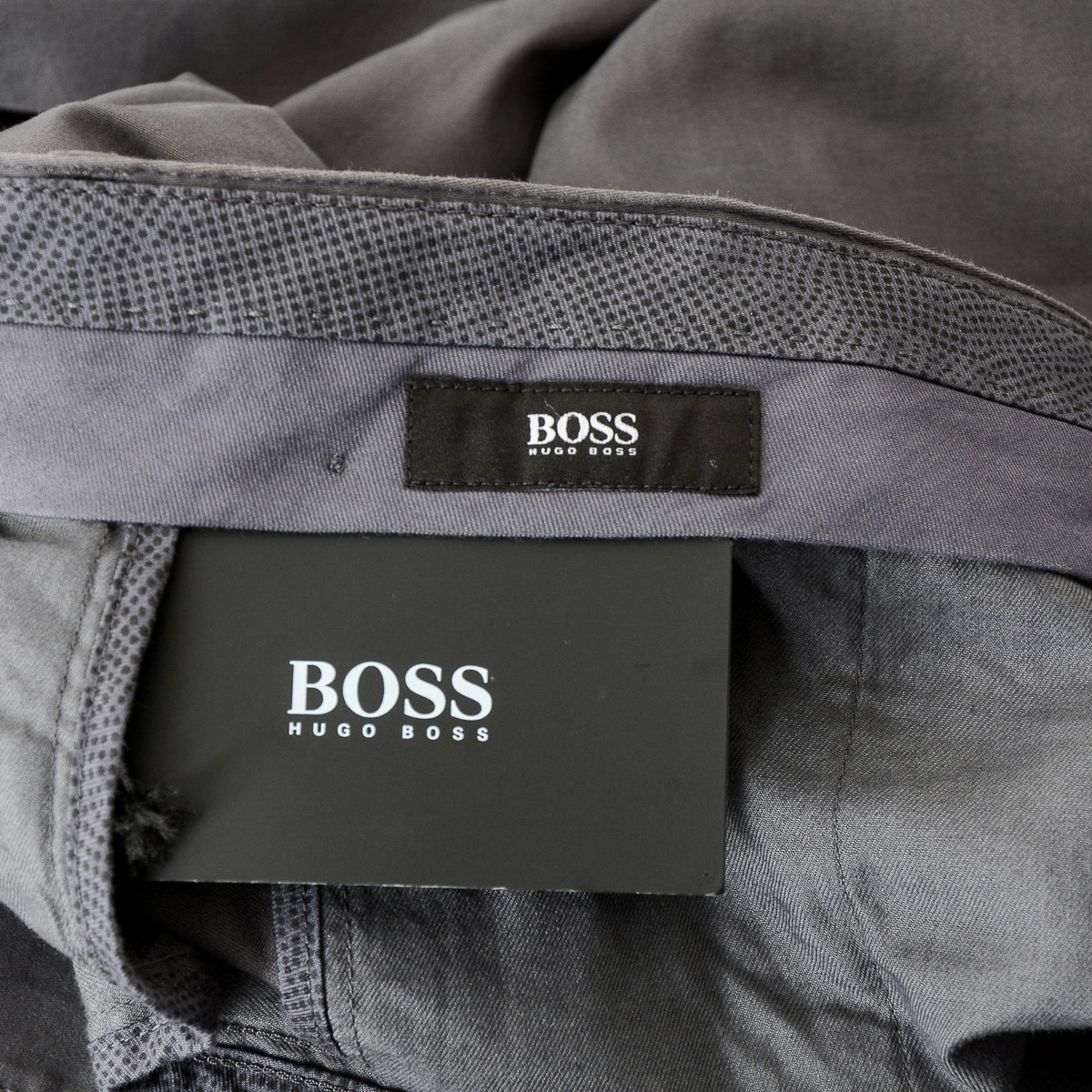 Pantaloni da uomo Hugo Boss grigi STANINO
