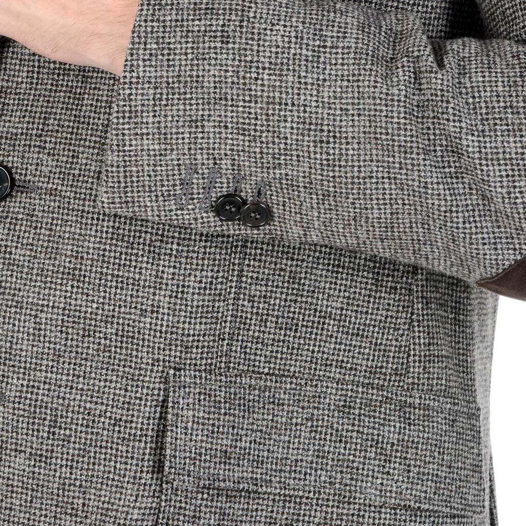 Corneliani Giacca Uomo Maniche Lunghe Grigio
