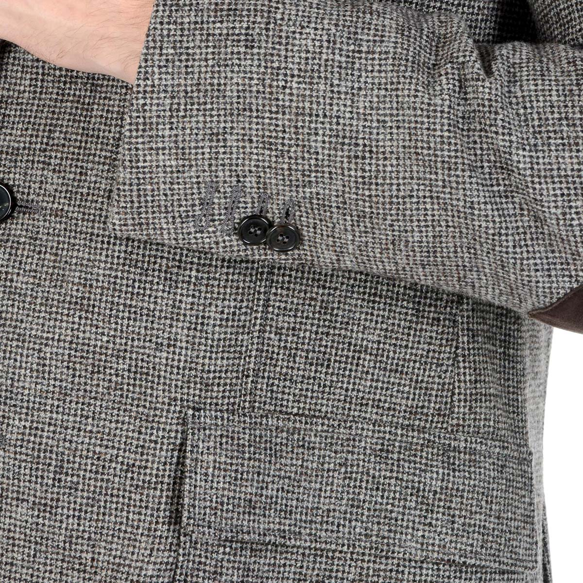 Corneliani Giacca Uomo Maniche Lunghe Grigio