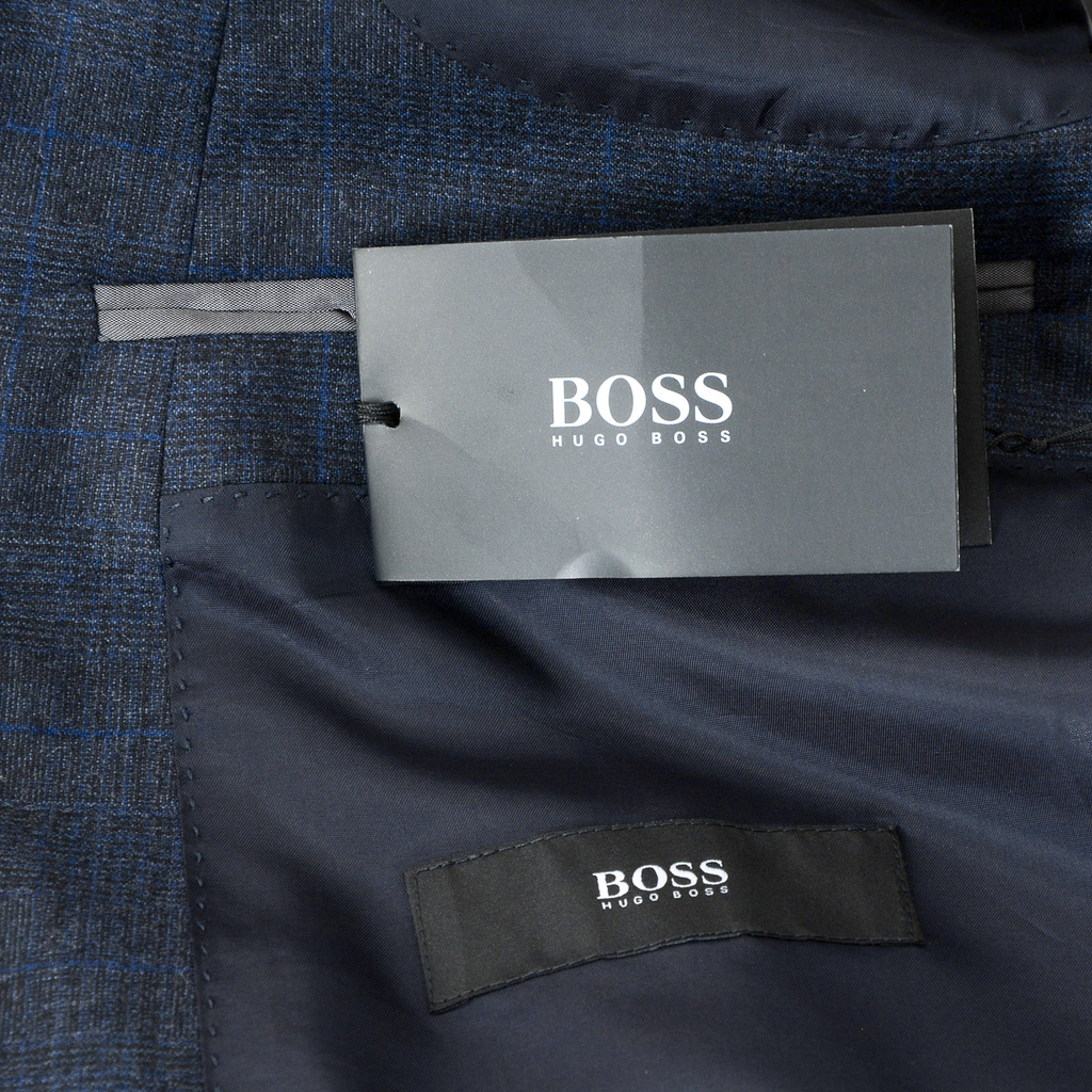 Abito da uomo Hugo Boss blu scuro, GRANDE GENIO
