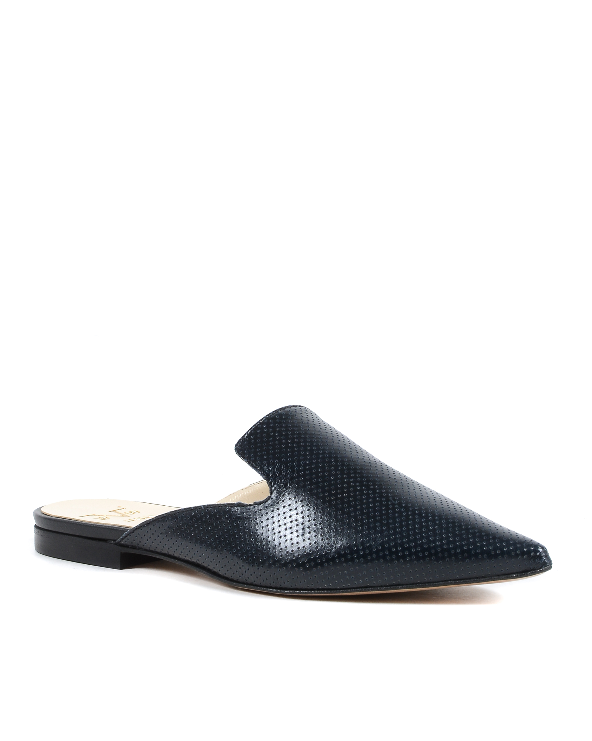 19V69 Italia Slide Donna Nero Lucido 4747 SABOT TRAF NERO LUCIDO