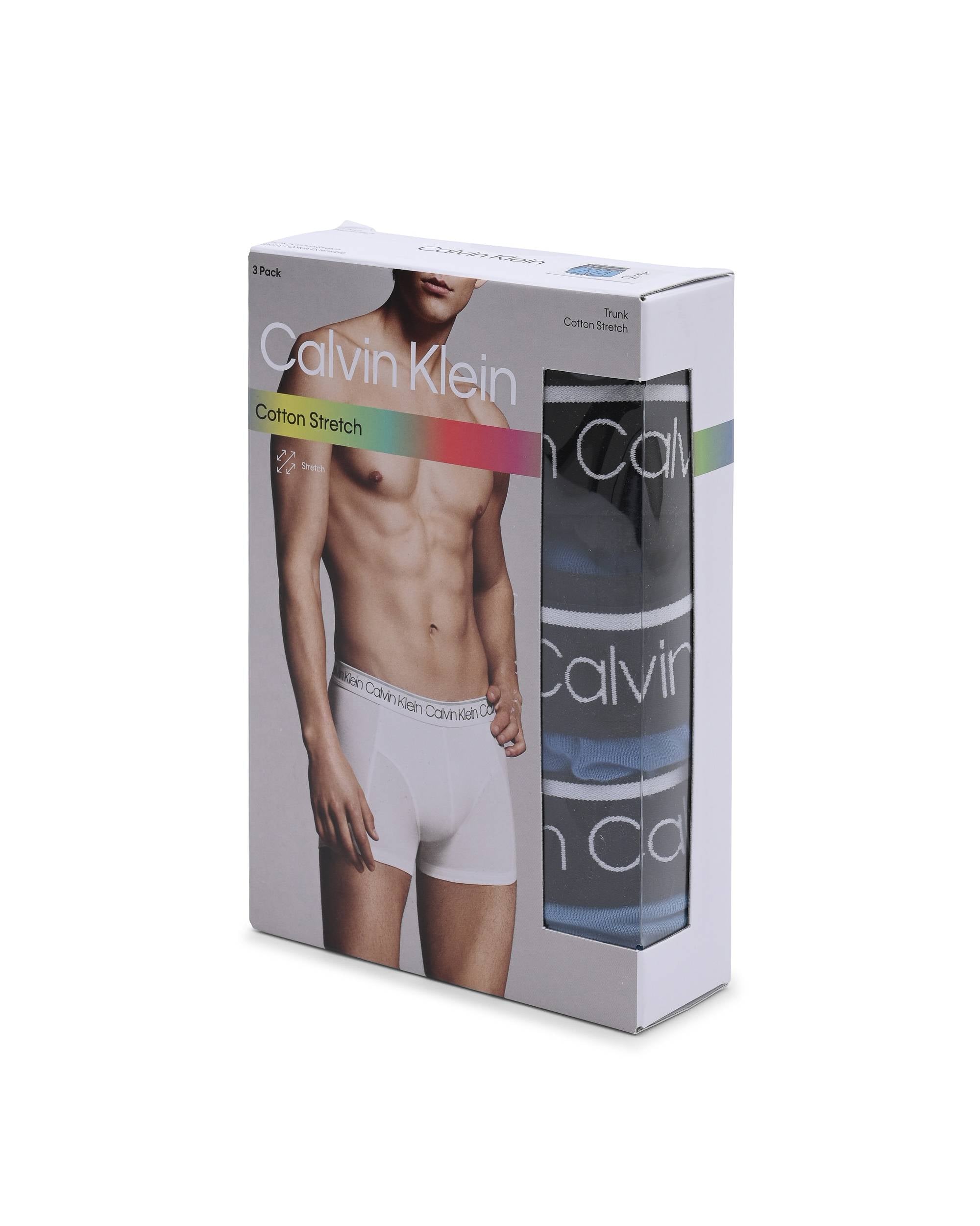 Calvin Klein Uomo Confezione da 3 Boxer 000NP2421ABU7