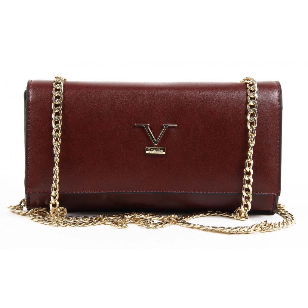 V 1969 Italia Borsa da donna VE011 CLARET RED