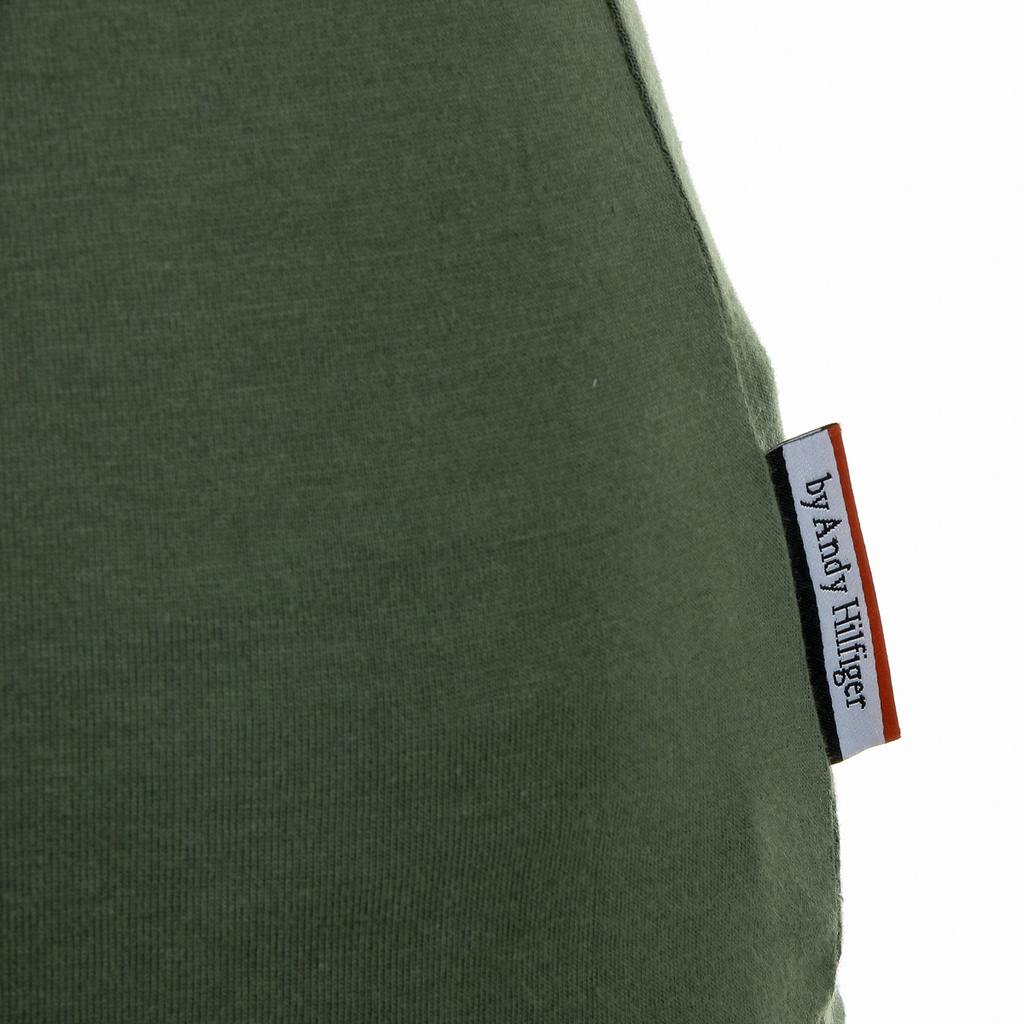 Andrew Charles T-shirt da donna a maniche corte con scollo a V verde TAPIWA