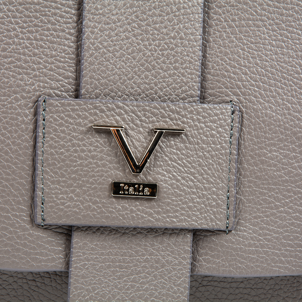 V 1969 Italia Borsa da donna grigia ELLY