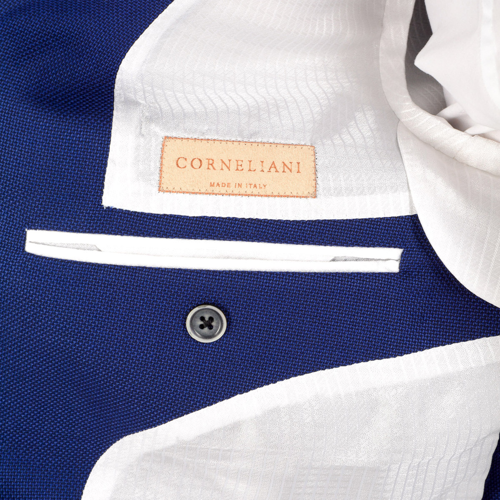 Corneliani Giacca Uomo Maniche Lunghe Blu
